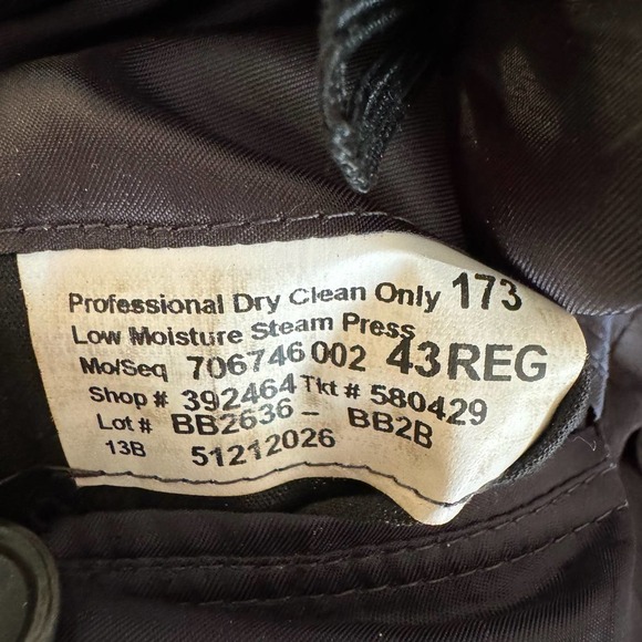 BROOKS BROTHERS SaxXon Sport Blazer Mens 43R Gray 100% Wool 1818 Madison - Picture 11 of 11